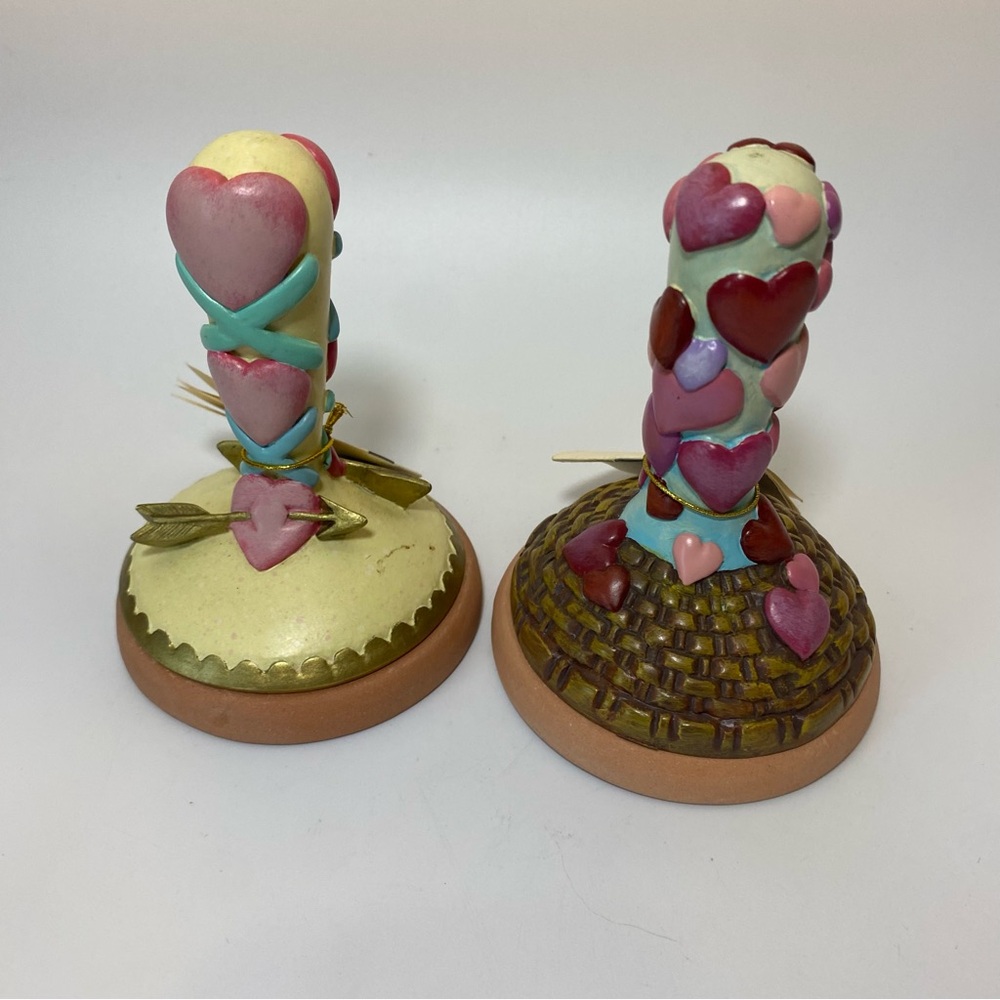2 Heart-Themed Shaker Hearth Cookie Press Simply Good Things Hearts All Over